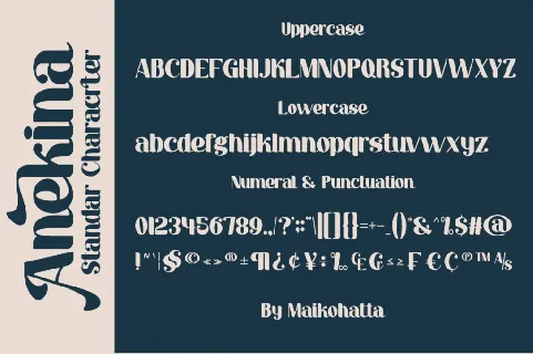 Anekina font