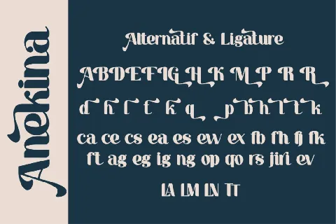 Anekina font