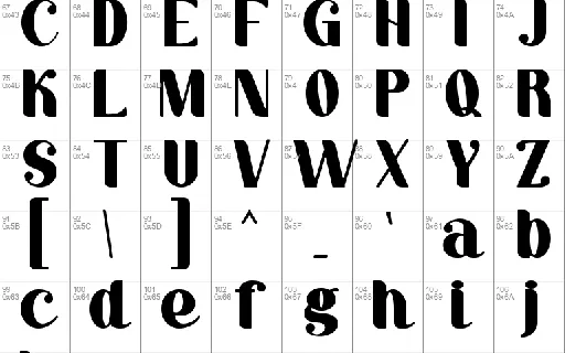 Anekina font