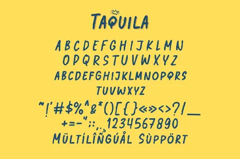 Taquila font