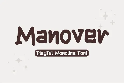 Manover font