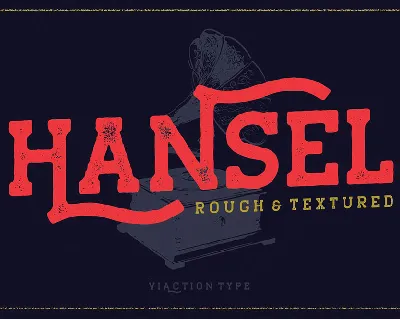 Hansel Rough font