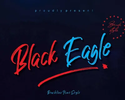 Black Eagle font