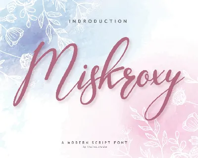 Miskroxy font