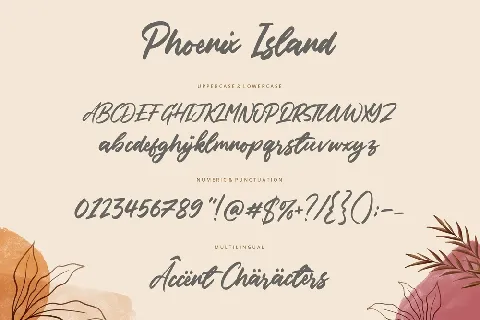 Phoenix Island font