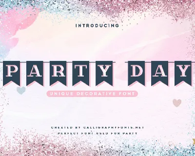 Party Day font