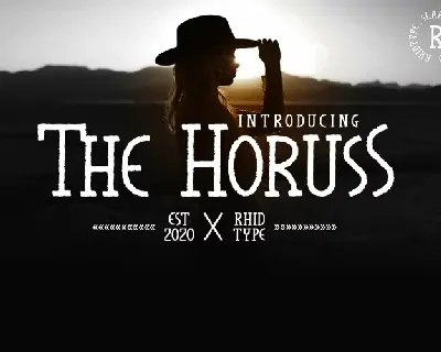 The Horuss font