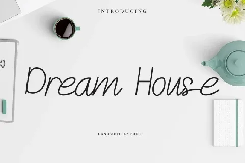 Dream House Script font