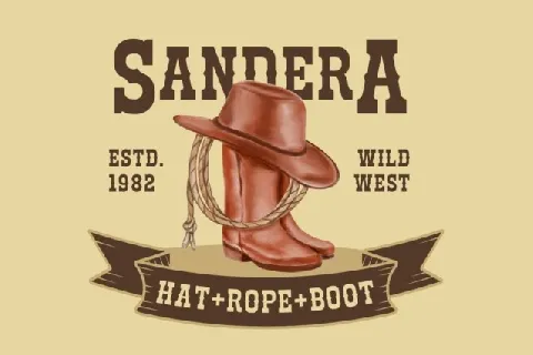 Cowboy Outlaw font