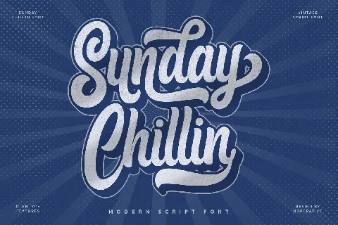 Sunday Chillin font