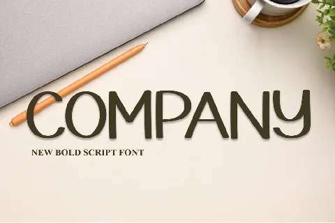 Company font