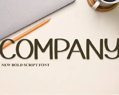 Company font