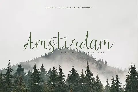 amstirdam demo font