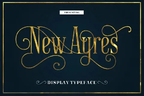 New Ayres font