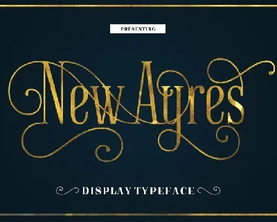 New Ayres font