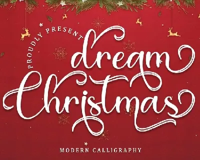 Dream Christmas font