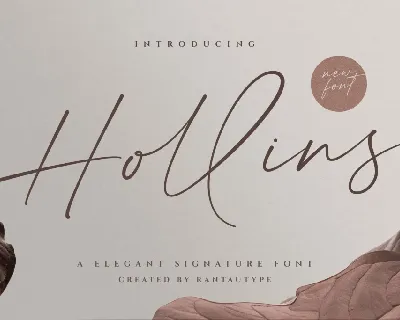 Hollins font