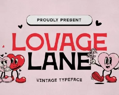 Lovage Lane font