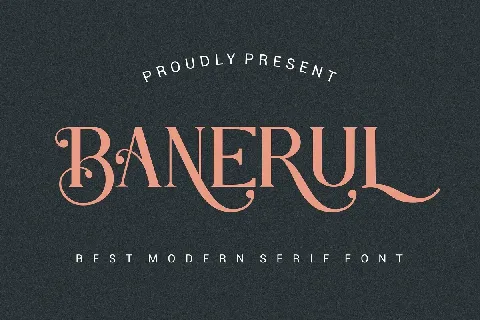 Banerul font