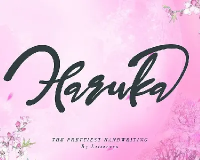 Haruka font