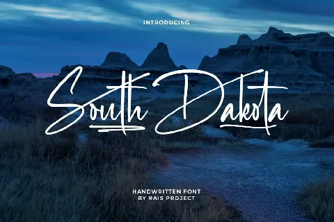 South Dakota Demo font