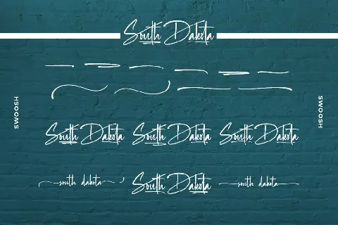 South Dakota Demo font
