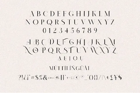 Nomark font