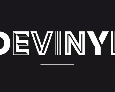 Devinyl Family font