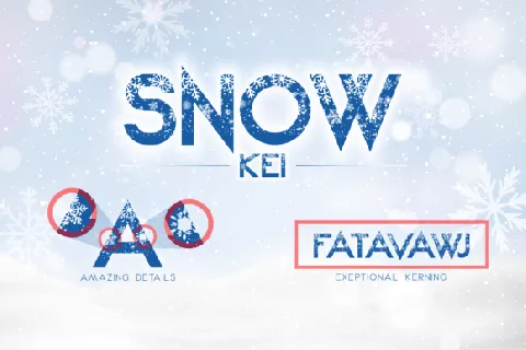 Snow Kei Typeface font