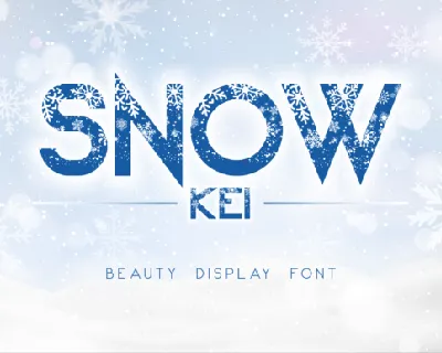 Snow Kei Typeface font