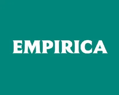 Empirica Family font