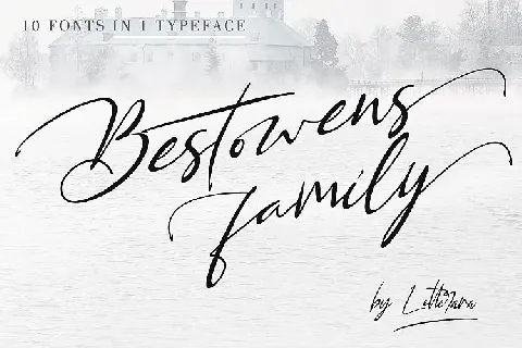 Bestowens Family font