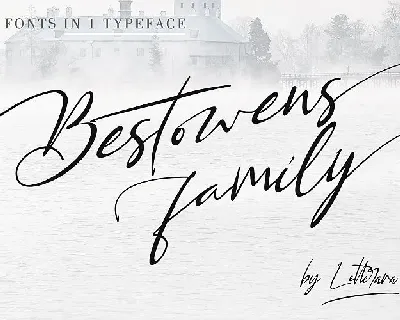 Bestowens Family font