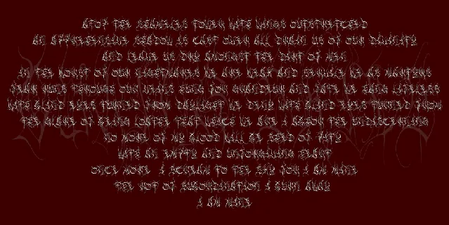 Wolfsfifth font