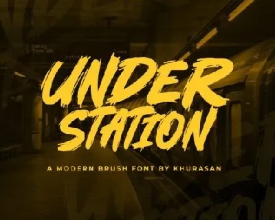 Under Station font