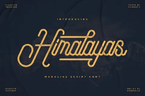 Himalayas font