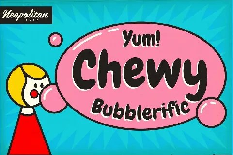 Chewy Pro Free font