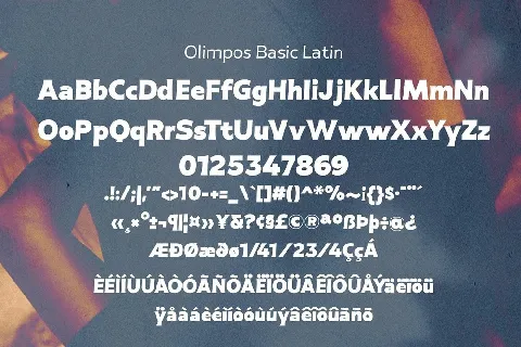 Olimpos font