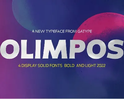 Olimpos font