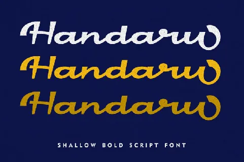 Handaru font