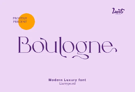 Boulogne font