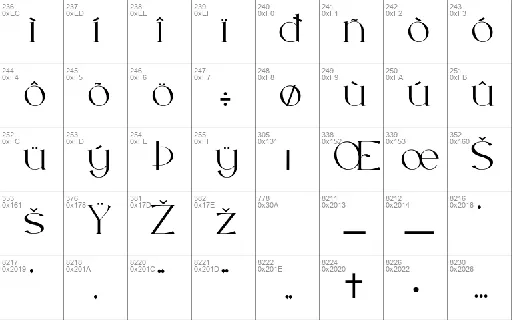 Boulogne font