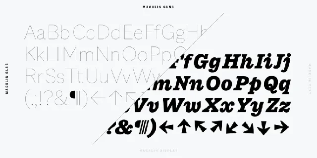 Macklin font