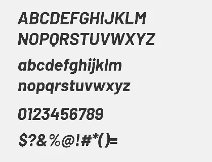 FF DIN Italic Free Alternatives font