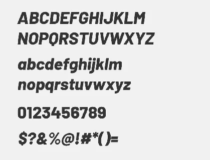 FF DIN Italic Free Alternatives font