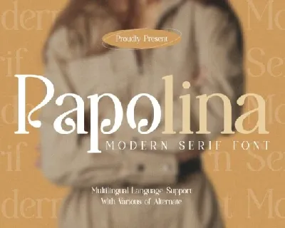 Papolina font