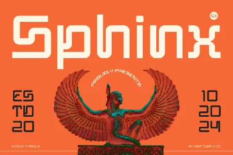 CS Sphinx font