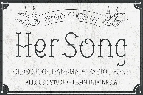 Her Song Demo font