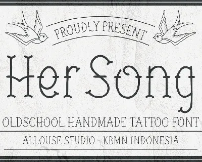 Her Song Demo font
