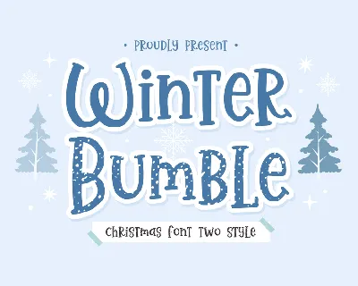 Winter Bumble font